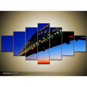 Obraz osvětleného mostu v Sydney (F002988F210100)