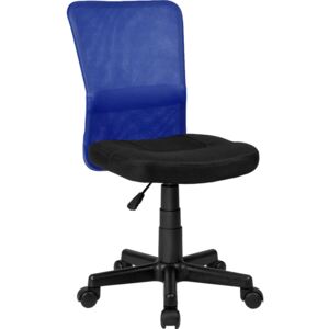 Tectake 401794 kancelářská židle patrick - černá/modrá