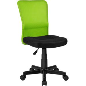 Tectake 401796 kancelářská židle patrick - černá/zelená