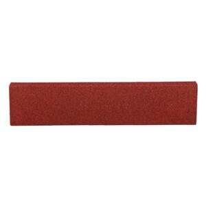 REG Gumový chodníkový obrubník - červený - tloušťka 30 mm