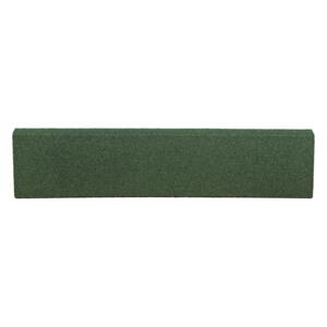 REG Gumový chodníkový obrubník - zelený - tloušťka 30 mm