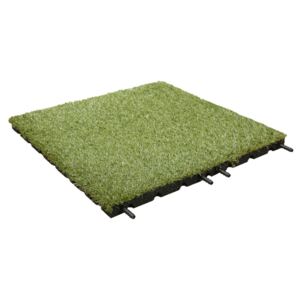 REG Umělá tráva zelená VIRGIN - různé velikosti - 500X500x25mm | Rastr 15mm
