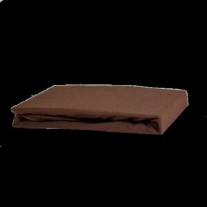 Stanex Jersey napínací prostěradlo čokoládové - 90 x 200 cm