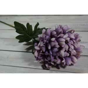 Umělý květ CHRYZANTÉMA - fialová (v. 78 cm) velikost