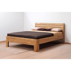 BMB postel GLORIA XL Povrchová úprava: Dub cink - wenge olej, Rozměry ( šířka x délka): 200 x 200 cm