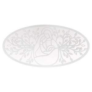 Nástěnný panel / Zrcadlo BIRTH WHITE 120 CM Doplňky | Nástěnné dekorace