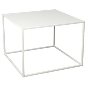 SCANDI Bílý konferenční stolek Renna 60 cm