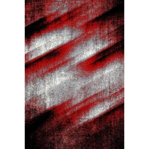 Ayyildiz Kusový koberec moderní Lima 1910 červený abstrakce 080x150 cm
