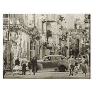Obraz na plátně Lee Frost - Havana Street, Cuba, (80 x 60 cm)