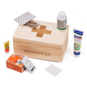 Dřevěný box - lékárnička CZ630