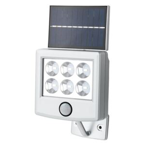LIVARNOLUX® LED solární reflektor s detektorem pohyb (integrovaný solární panel)