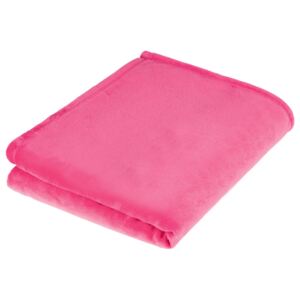 MERADISO® Hebká deka, 150 x 200 cm (růžové)