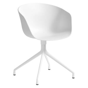 HAY Židle AAC 20, White Powder Coated Aluminium/White