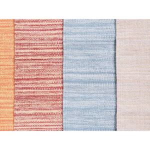 Beliani Béžový bavlněný koberec 80x150 cm - DERINCE
