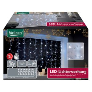 MELINERA® LED světelný závěs (vatový chomáček)