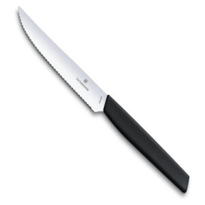 Steakový nůž 12 cm černý SWISS MODERN - Victorinox