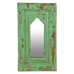 Sanu Babu Zrcadlo v rámu z teakového dřeva, 38x3x67cm (0J)