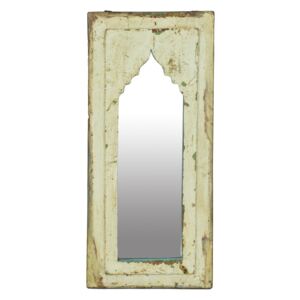 Sanu Babu Zrcadlo v rámu z teakového dřeva, 26x3x58cm