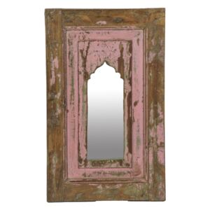 Sanu Babu Zrcadlo v rámu z teakového dřeva, 38x3x63cm
