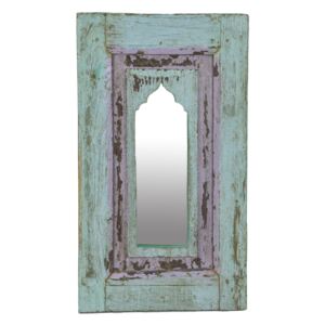 Sanu Babu Zrcadlo v rámu z teakového dřeva, 33x3x57cm