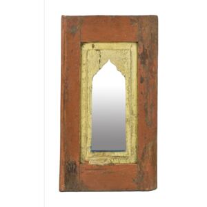 Sanu Babu Zrcadlo v rámu z teakového dřeva, 36x3x63cm