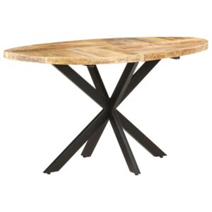 Jídelní stůl 140 x 80 x 75 cm masivní mangovníkové dřevo