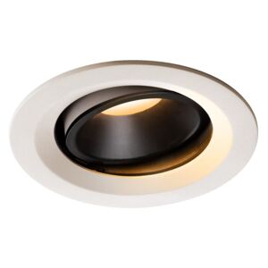 BIG WHITE NUMINOS® MOVE DL M vnitřní LED zápustné stropní svítidlo bílá/černá 2700 K 20° otočné a výkyvné 1003565