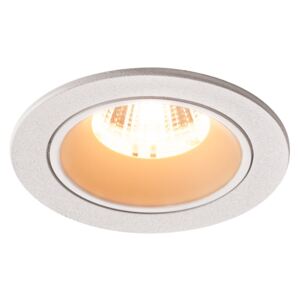 BIG WHITE NUMINOS® DL S vnitřní LED zápustné stropní svítidlo bílá/bílá 2700 K 20° včetně listových pružin 1003782