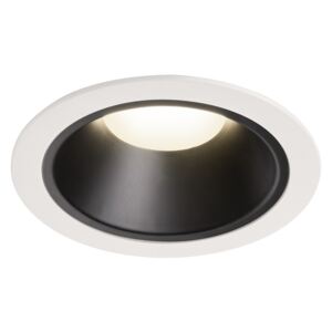 BIG WHITE NUMINOS® DL XL vnitřní LED zápustné stropní svítidlo bílá/černá 4000 K 55° 1004051