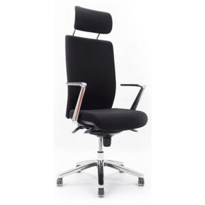 Emagra Kancelářská židle B3L (B3LP K1W18) - čalouněná - černá
