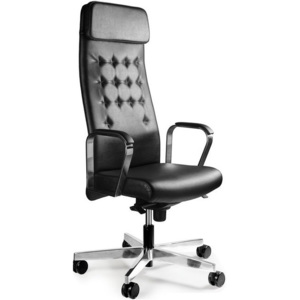 Office360 Kancelářská židle UN-516BL, ekokůže