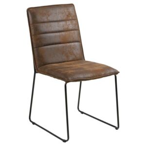 Židle Kitos Vintage - hnědá