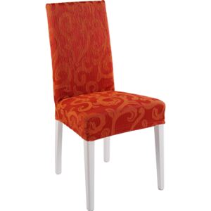 Komashop Potah na židli SYLVIA Barva: Oranžová