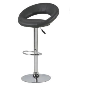 Barová židle Eluma I Grey PU Wax