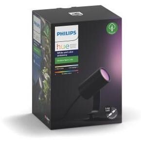 17415/30/P7 Hue WACA Lily venkovní spotové LED svítidlo8W 650lm 2200-6500K RGB IP65 černá