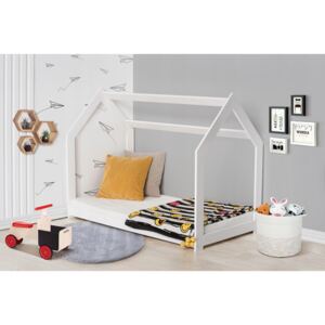Dětská domečková postel LITE 160x80 cm - bílá