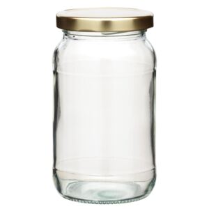 Kitchen Craft Klasická zavařovací sklenice se šroubovacím víčkem 454 ml KCJARRD1