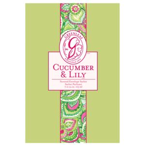 Greenleaf Vonný sáček Cucumber & Lily, 115 ml Sachet-cucumber-and-lily