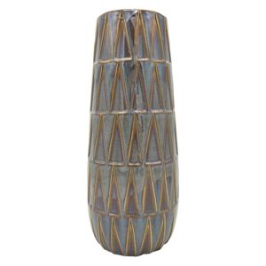 PRESENT TIME Sada 3 ks Hnědá keramická váza Nomad malá, Vemzu