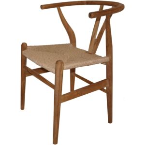 4U design s.r.o. Teaková vyplétaná židle "Tebak"