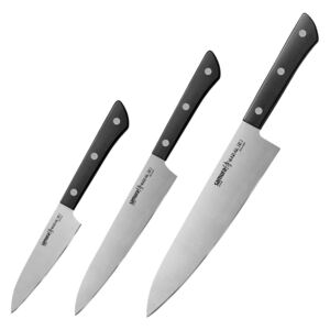 Samura HARAKIRI Sada 3 nožů (černá)