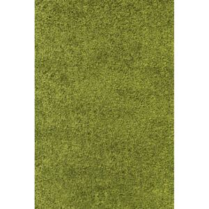 Chlupatý kusový koberec Life Shaggy 1500 zelený Typ: 60x110 cm