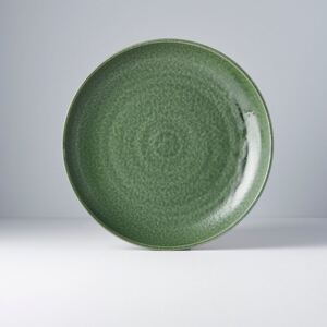 MIJ Mělký talíř Earthy Green 26 cm