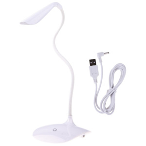 Emos LED stolní lampička D08 bílá, USB