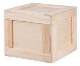 ČistéDřevo Dřevěný box 30 x 25 x 25 cm