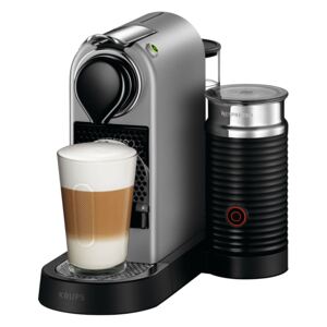 Kávovar / Espresso Krups Nespresso New CitiZ & Milk XN 760B Silver