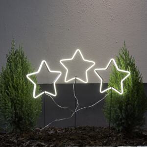 LED hvězda Neon Star, exteriér, tři žárovky