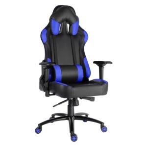 Herní židle RACING PRO ZK-012 XL černo-modrá