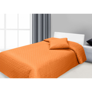 Přehoz na postel 210x170 cm Hugo (oranžová)