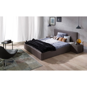 Čalouněná postel G3 180cm šedá 180cm šedá